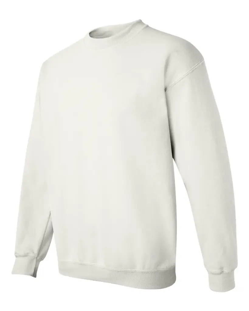 Custom Unisex Heavy Blend™ Crewneck Sweatshirt White Side.webp