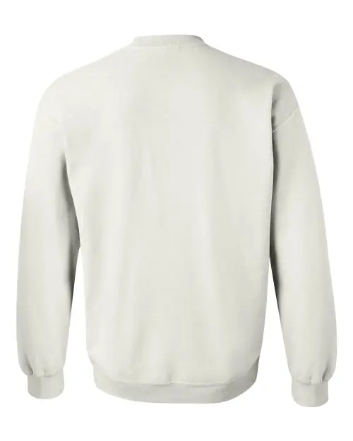 Custom Unisex Heavy Blend™ Crewneck Sweatshirt White Back.webp