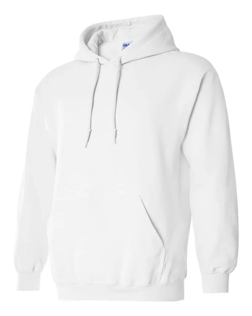 Custom Unisex Heavy Blend™ Hooded Sweatshirt White Side.webp