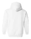 Custom Unisex Heavy Blend™ Hooded Sweatshirt White Back.webp