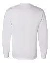 Custom Heavy Cotton™ Long Sleeve T-Shirt White Back.webp