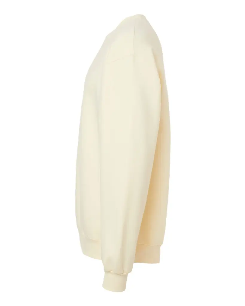 Custom Unisex Hammer™ Maxweight Crewneck Sweatshirt White Side.webp