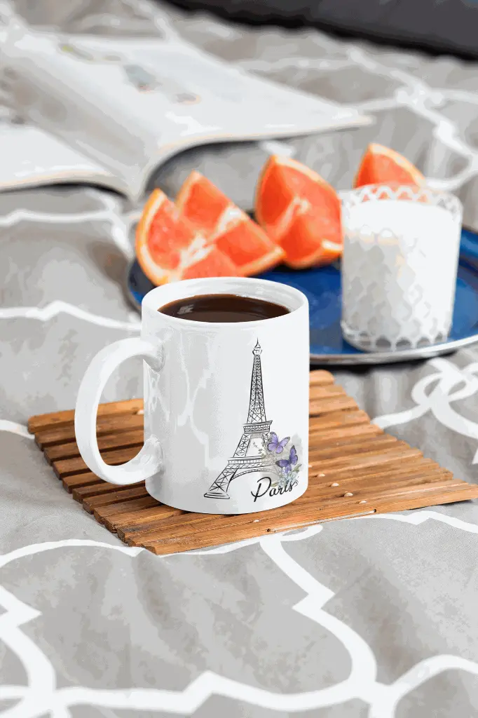 Custom White Ceramic Mug - 11oz