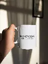 Custom White Ceramic Mug - 11oz