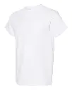 Custom Gildan Crew Neck T-Shirt - 5000 - White -Side.webp