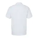 Custom Unisex DryBlend® Jersey Polo - 8800 White back.webp