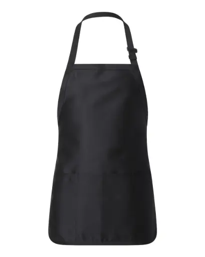 Custom Full-Length Apron with Pouch Pocket - Q4250